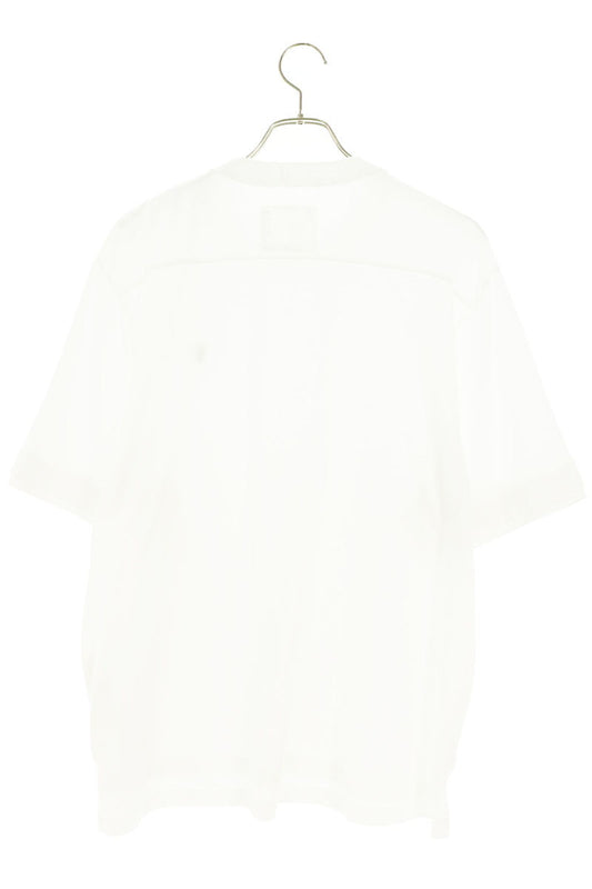 Sacai S Logo Embroidered Cotton T-Shirt White Size 2