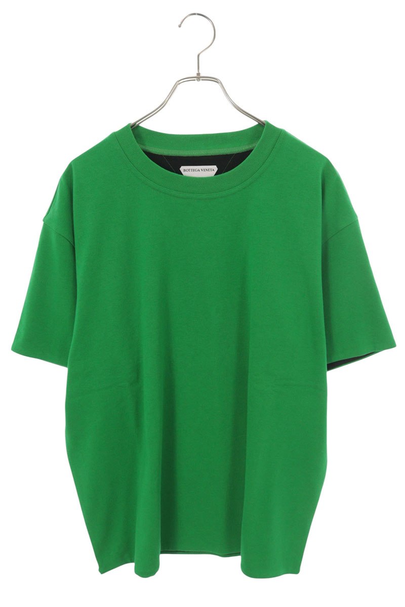 BOTTEGA VENETA Crewneck Layered T-Shirt Green Size S