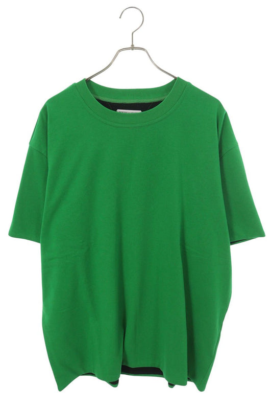 BOTTEGA VENETA Crewneck Layered T-Shirt Green Size L