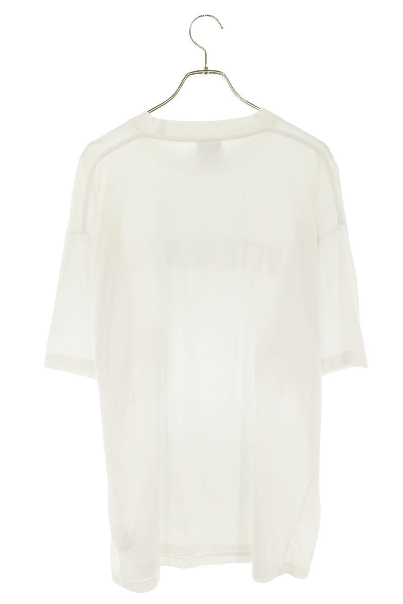 VETEMENTS Color Stone Logo T-Shirt White Multi Size XL