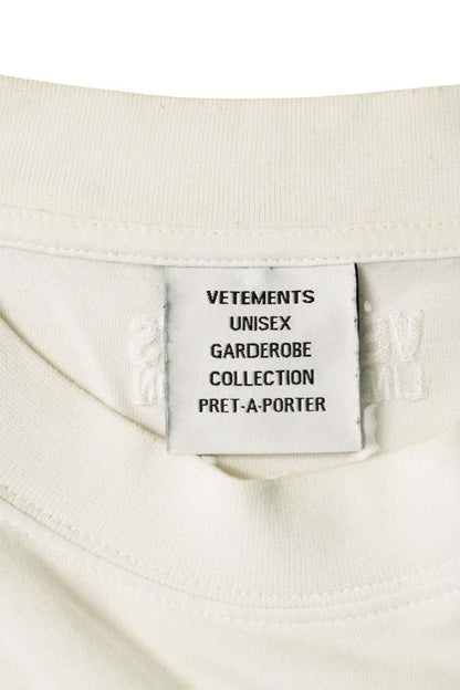 VETEMENTS Color Stone Logo T-Shirt White Multi Size XL