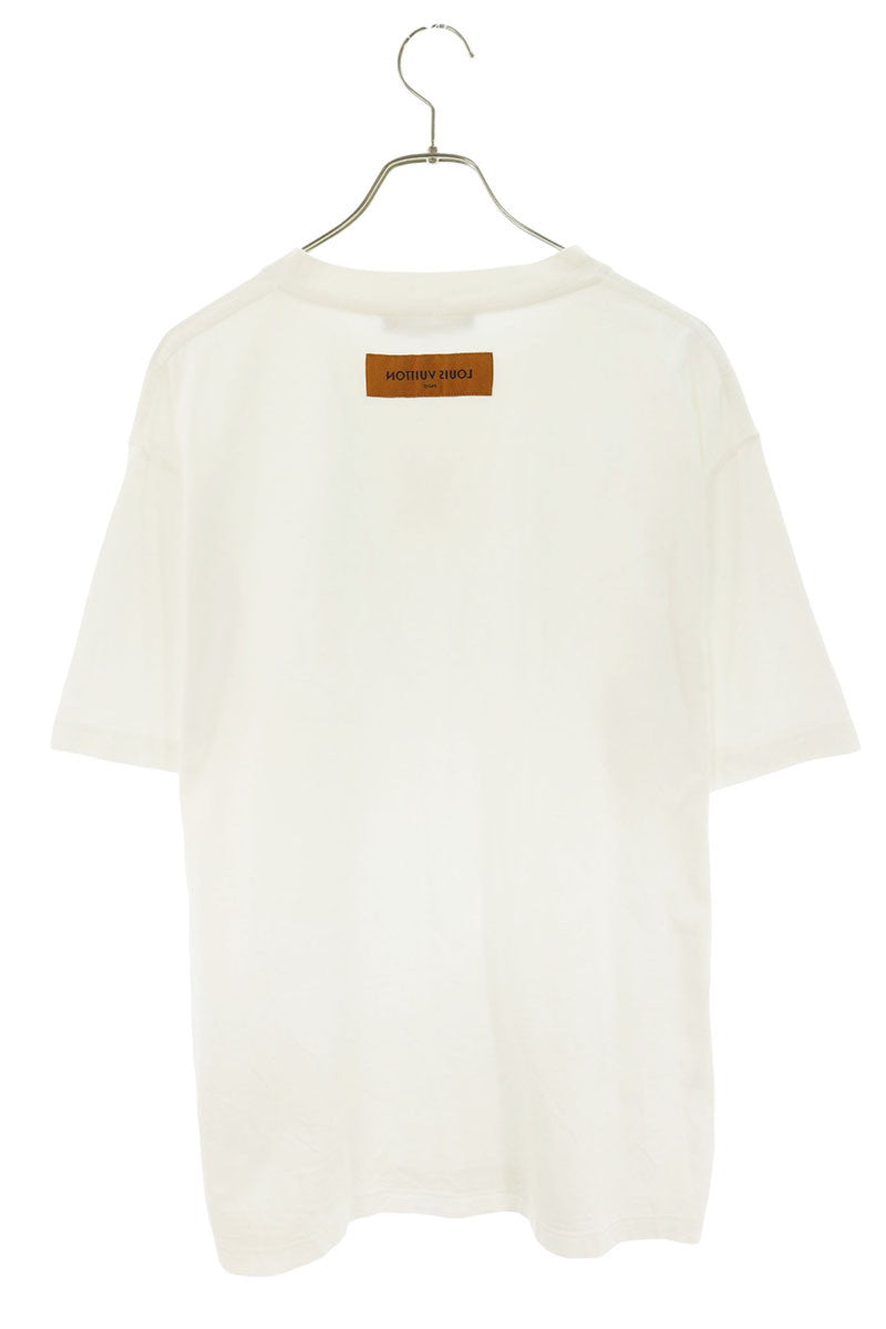 LOUISVUITTON LV Debossed Inside Out T-Shirt White Size XL
