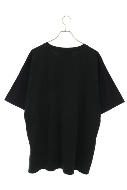 GUCCI SEXINESS Print Cotton T-Shirt Black Size L