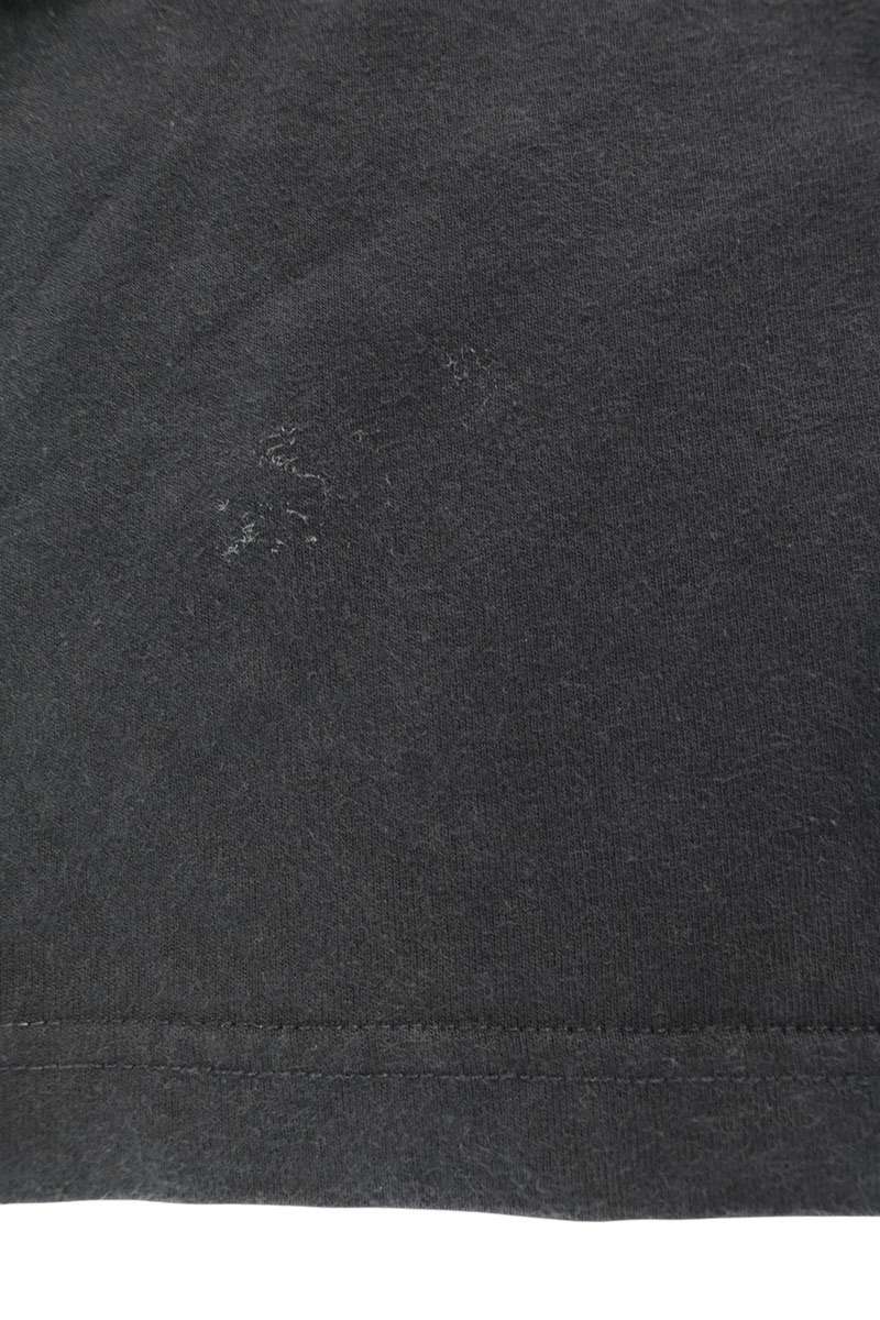 BALENCIAGA Oversized Logo T-Shirt Black Size 4