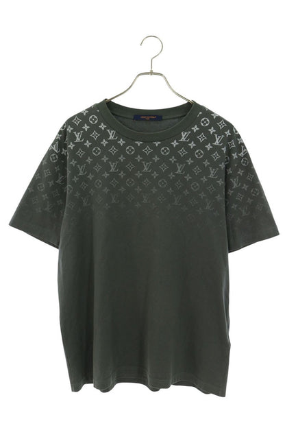 LOUISVUITTON Monogram Gradient Cotton T-Shirt Gray Size L