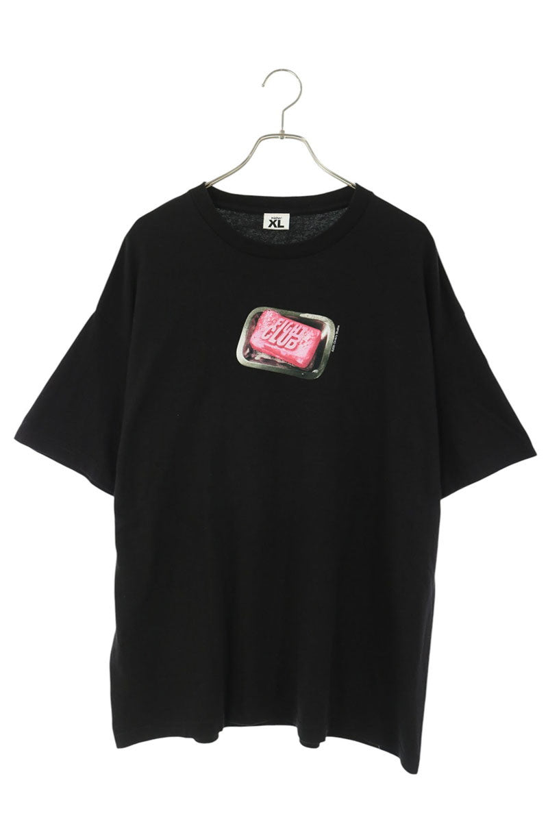 weber Fight Club Movie Print Cotton T-Shirt Black Size XL