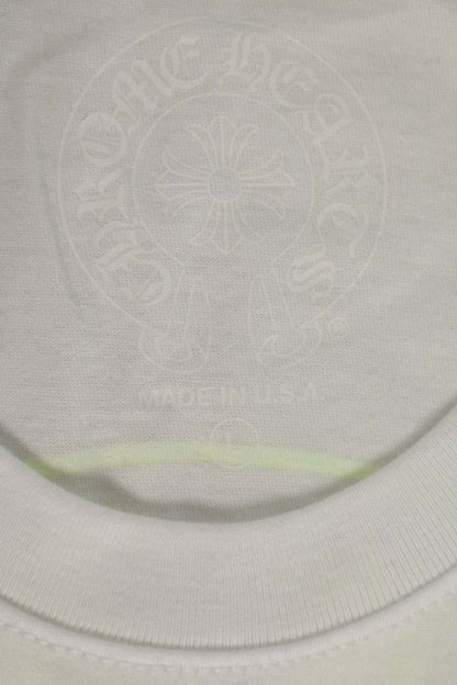 Chrome Hearts Horseshoe Tee White Yellow T-Shirt Size L