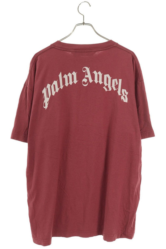 Palm Angels Bear Classic Cotton T-Shirt Red Size XXL