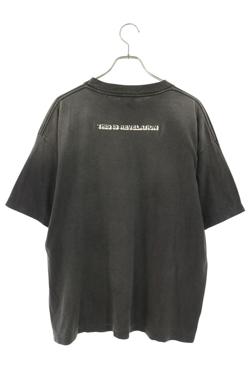 SAINT MICHAEL Vintage Logo Print T-Shirt Size L