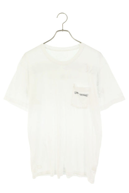 Chrome Hearts Back Logo Print T-Shirt White/Black Size L