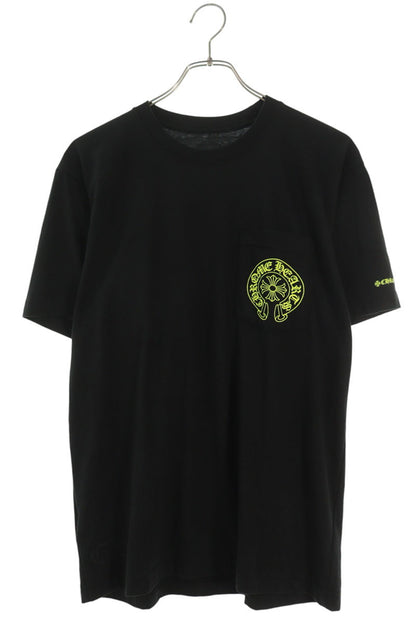 Chrome Hearts Horseshoe Tee Black Yellow T-Shirt Size M