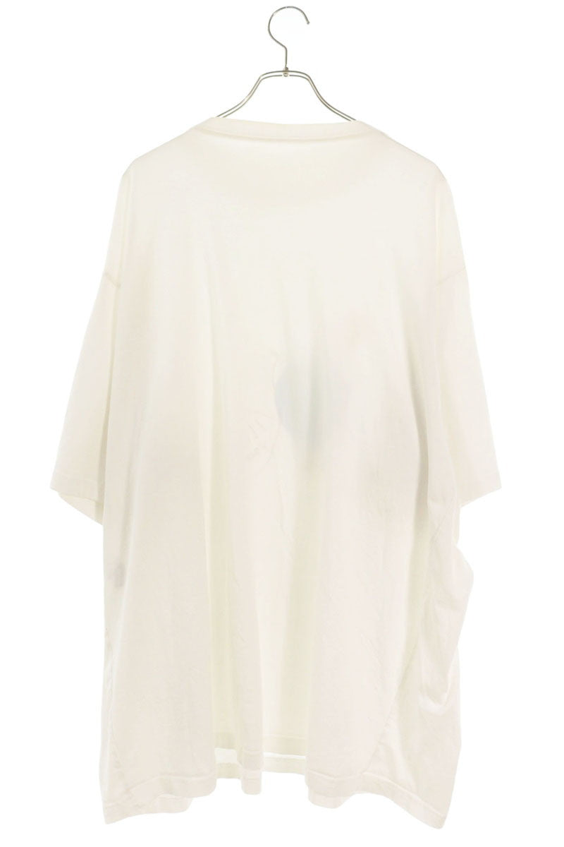 BALENCIAGA Planet Print Double Sleeve T-Shirt Size S