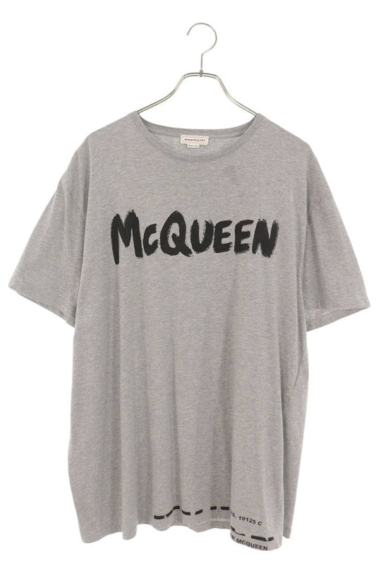 Alexander McQUEEN Logo Print T-Shirt Size L