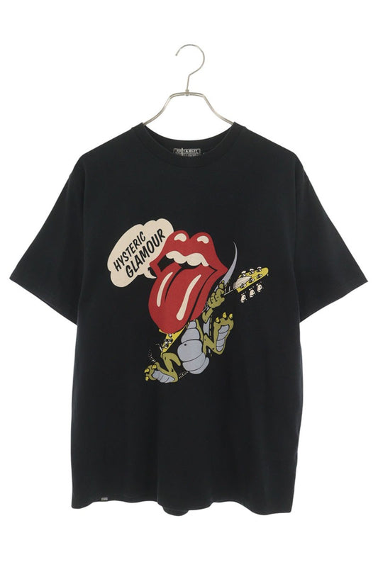 HYSTERIC GLAMOUR Logo Print T-Shirt Size L