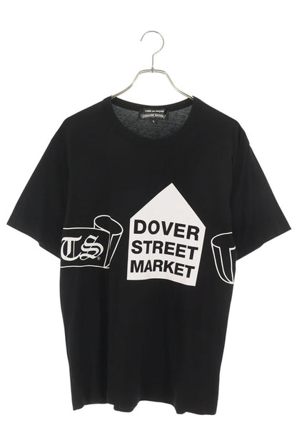 Chrome Hearts x CDG DSM Scroll Label T-Shirt Black Size L