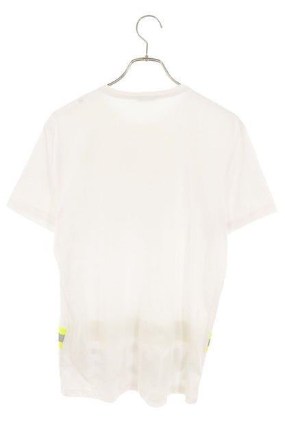 MONCLER MAGLIA Reflector Print T-Shirt White Size S