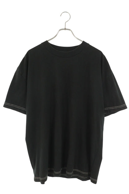 ACNE STUDIOS Logo Embroidered T-Shirt Black Size M