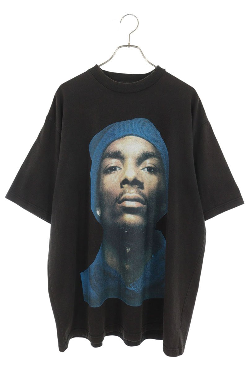 VETEMENTS MH17TP14 Artist Photo Print T-Shirt Black Size XS