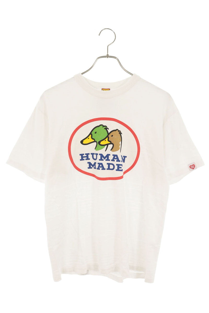 HUMAN MADE Duck Print T-Shirt White Size M