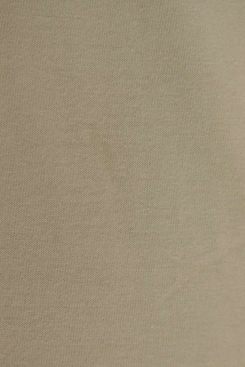 DRKSHDW Oversized Tommy T-Shirt Beige Size UNI
