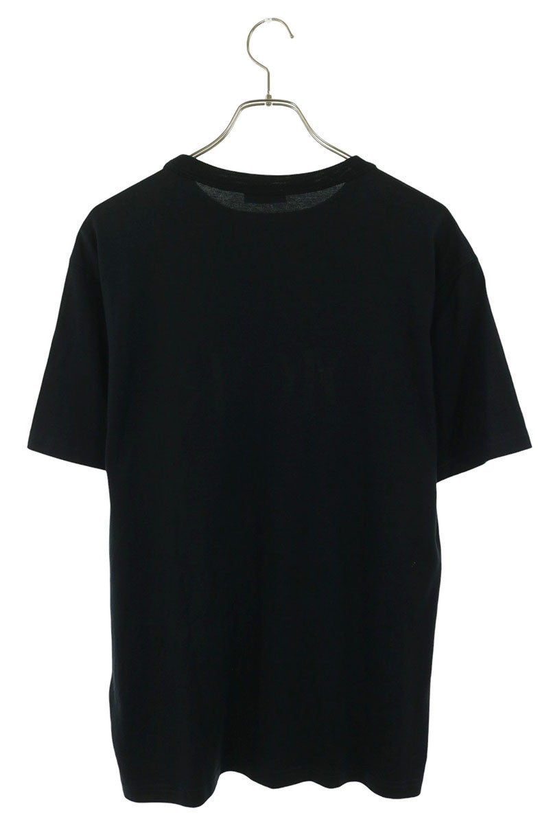 DIOR Logo Embroidered Crewneck T-Shirt Black Size M