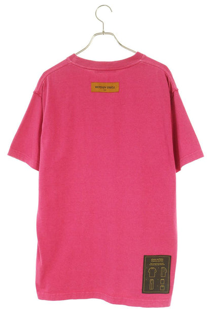 LOUISVUITTON Inside Out Cotton T-Shirt Pink Size M