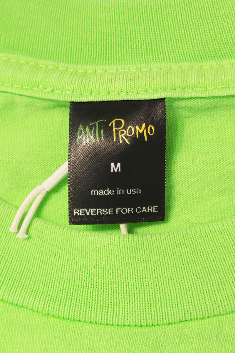 ANTI PROMO SEX RECORDS MATTY BOY Print Light Green T-Shirt Size M