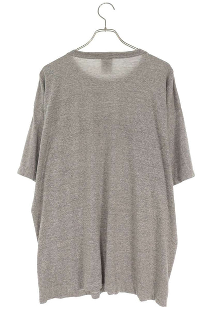 SAINT MICHAEL 25SS Logo Print Vintage T-Shirt Gray Size L