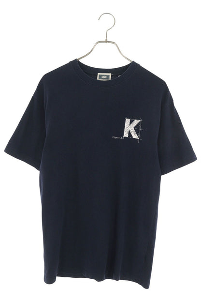 KITH Logo Print T-Shirt Navy Size XS