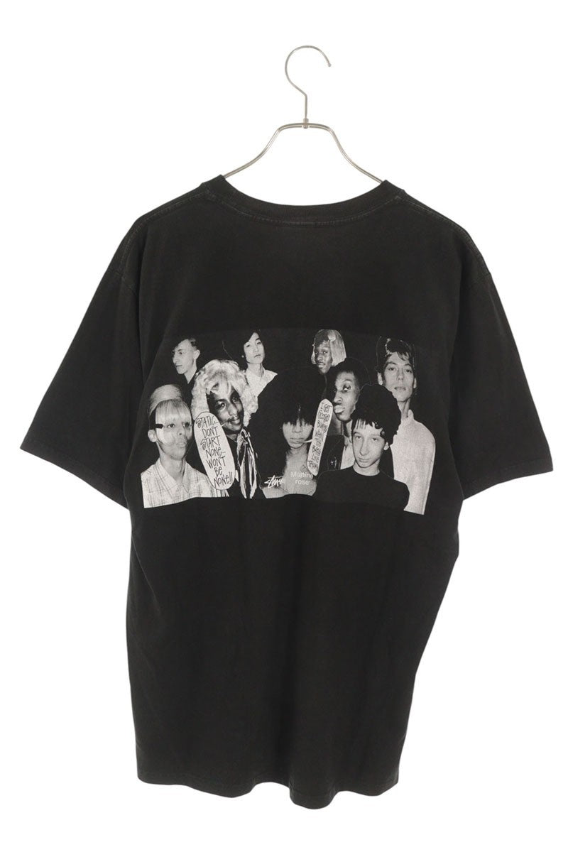 STUSSY x MARTIN ROSE Collage Pigment T-Shirt Black Size M