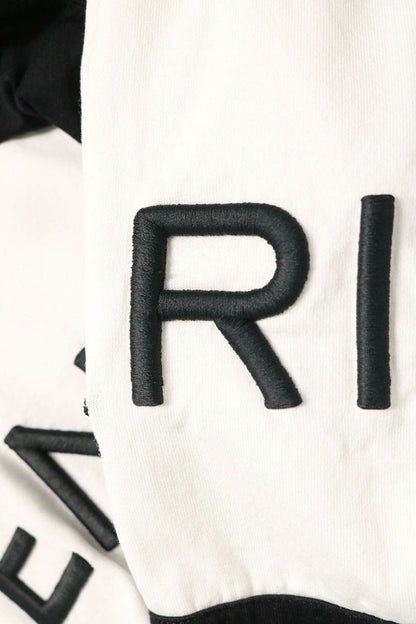 GIVENCHY Logo Embroidered T-Shirt Black/White Size S