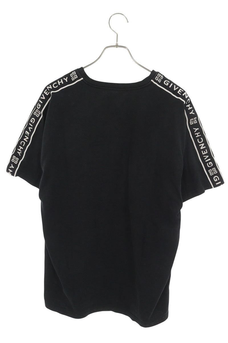 GIVENCHY Logo Shoulder Line T-Shirt Black Size L