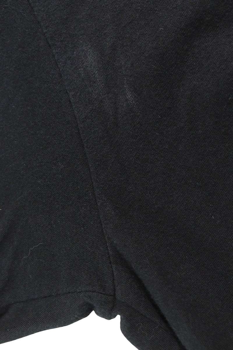 Chrome Hearts Horseshoe Back Print T-Shirt Black Size L