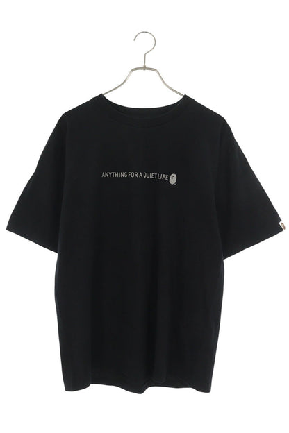 A BATHING APE Cotton T-Shirt Black Size L