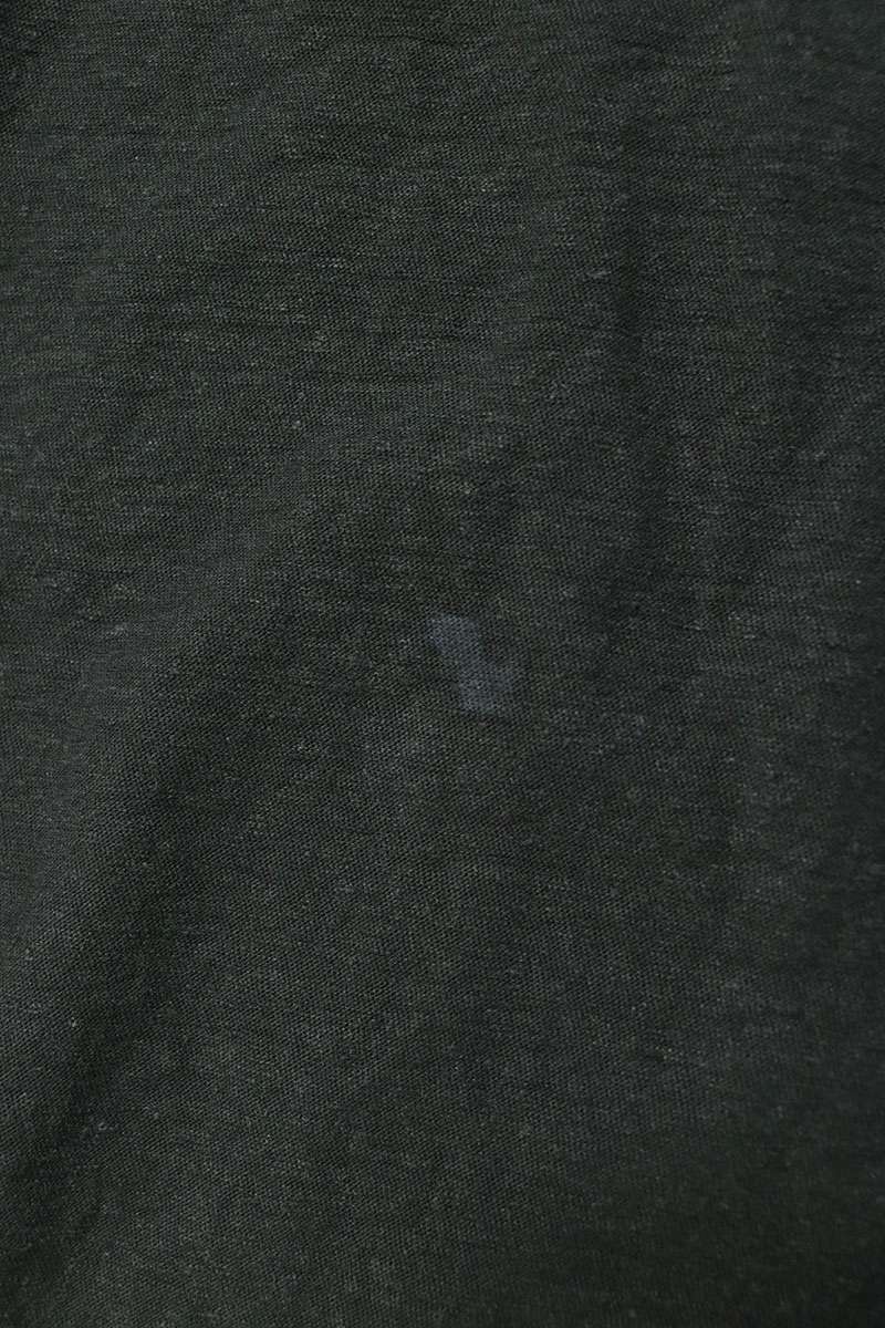ACNE STUDIOS Vintage Logo Print Pocket T-Shirt Black Size XL