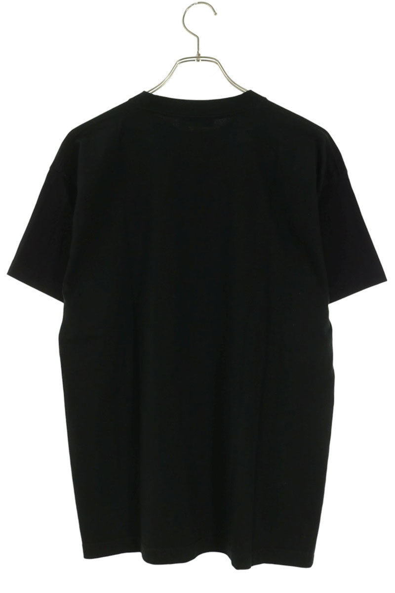 BALENCIAGA Real Balenciaga Print T-Shirt Black Size XS