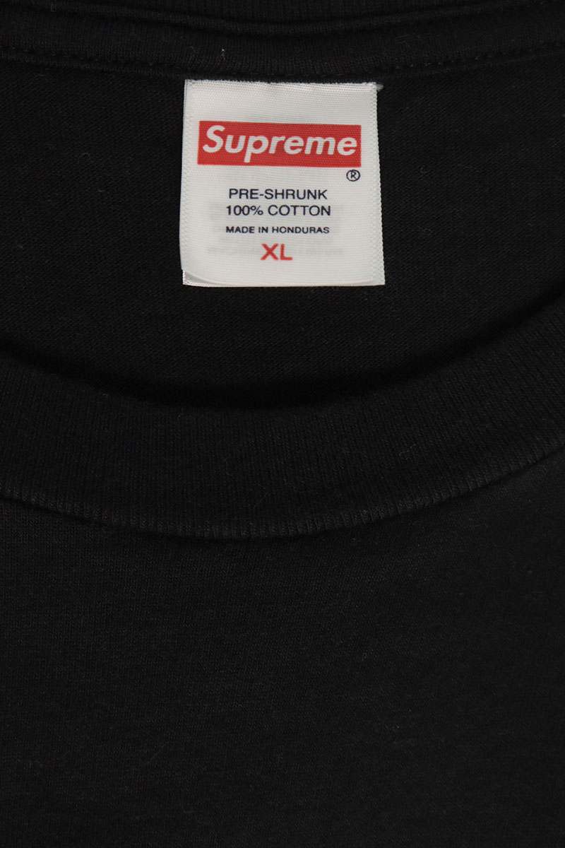 SUPREME 25SS Pancakes Print T-Shirt Black Size XL