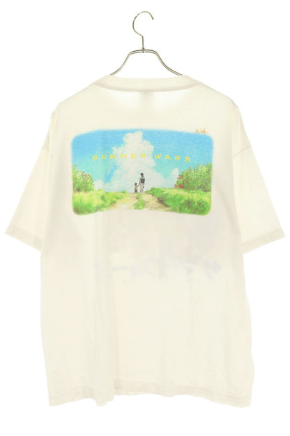 SAINT MICHAEL 24AW Movie Print T-Shirt White Size L