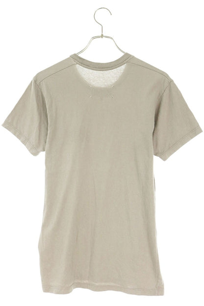 Maison Margiela 25AW Chest Logo Print T-Shirt Gray Size XXS