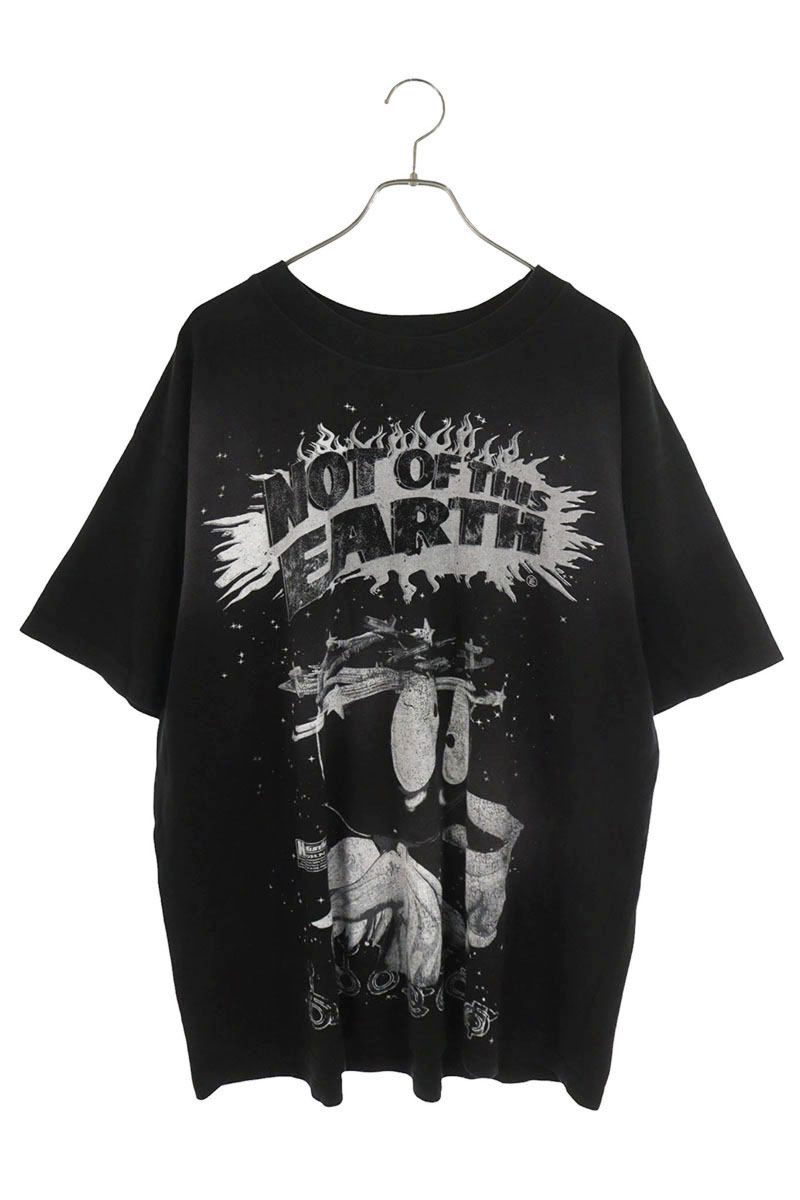 HELLSTAR Graphic Print T-Shirt Black Size XL