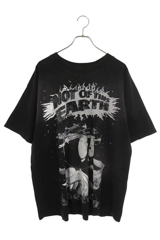 HELLSTAR Graphic Print T-Shirt Black Size XL