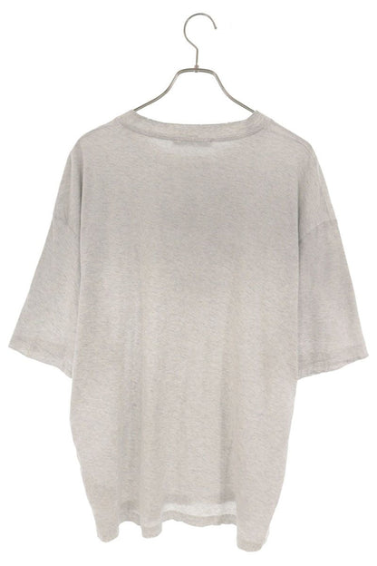 ACNE STUDIOS Logo Print Relaxed Vintage T-Shirt Gray Size XL