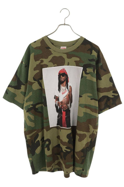 SUPREME Playboi Carti Photo Print T-Shirt Green Size XL