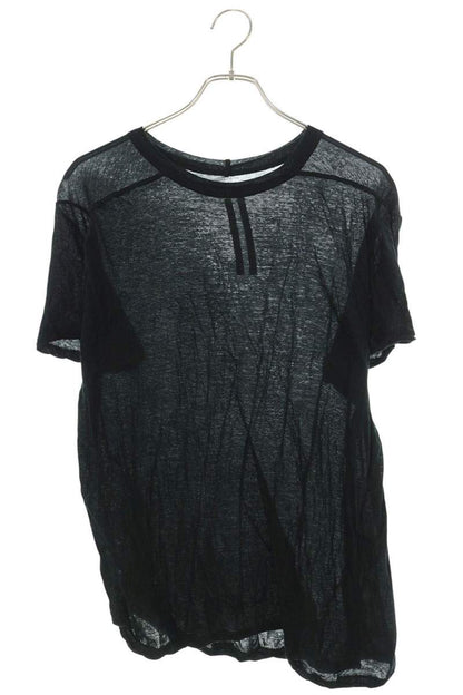 Rick Owens Short Level Cotton T-Shirt Black Size XL