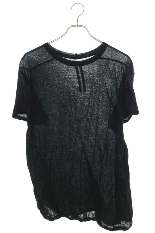 Rick Owens Short Level Cotton T-Shirt Black Size XL