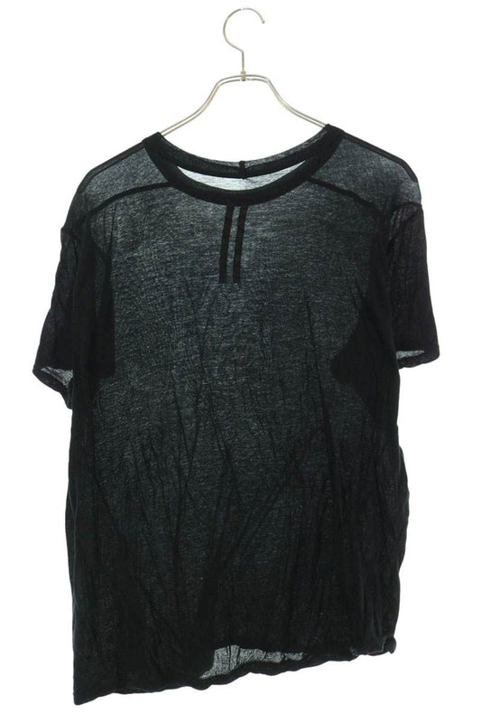 Rick Owens Short Level Cotton T-Shirt Black Size XL