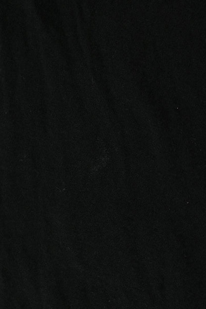 Rick Owens Short Level Cotton T-Shirt Black Size XL