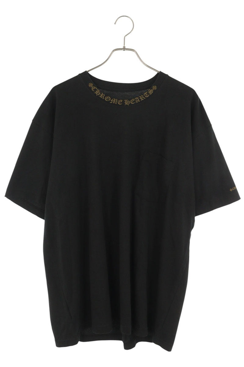 Chrome Hearts Neck Logo Print Cotton T-Shirt Multi Size XXL