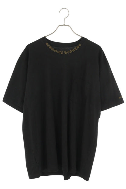 Chrome Hearts Neck Logo Print Cotton T-Shirt Multi Size XXL
