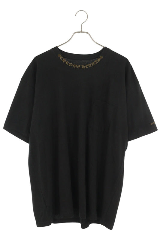 Chrome Hearts Neck Logo Print Cotton T-Shirt Multi Size XXL